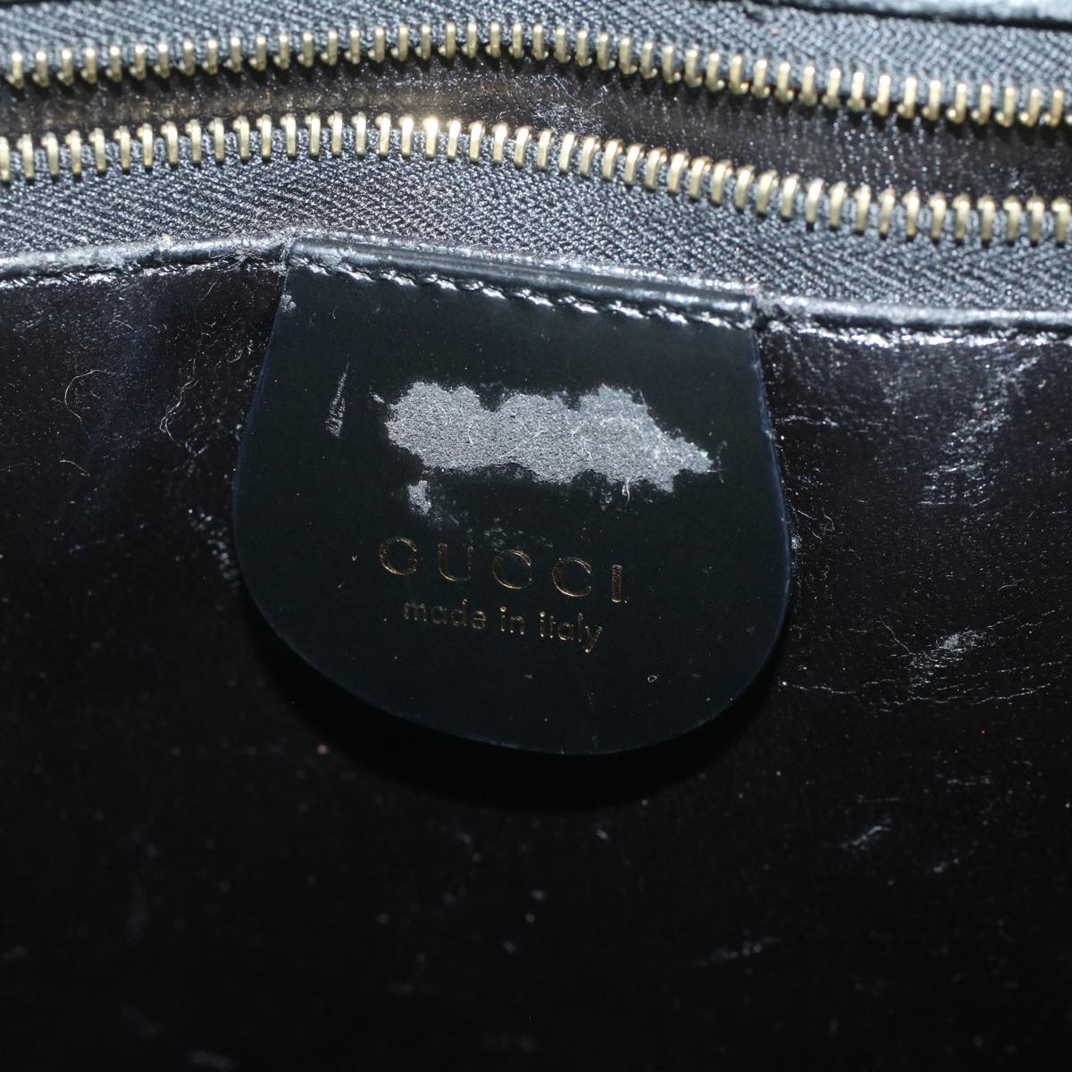 GUCCI Tote Bag Leather Black 002 1046 0407 ep2024