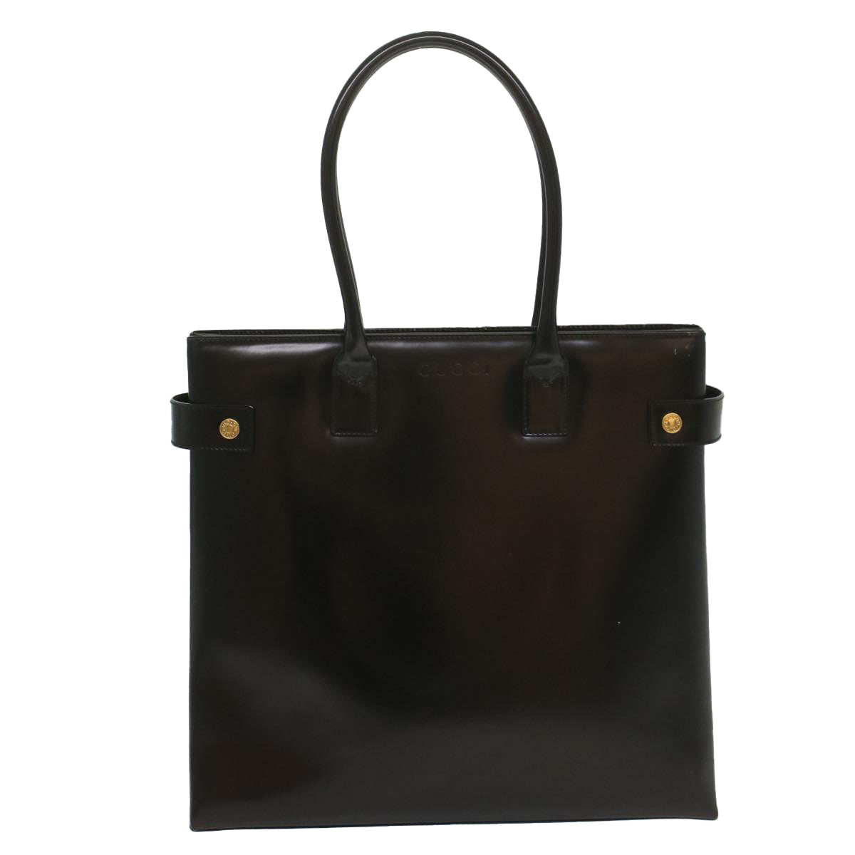 GUCCI Tote Bag Leather Black 002 1046 0407 ep2024