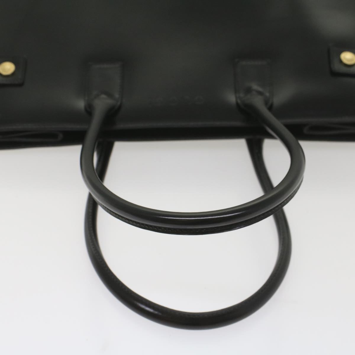 GUCCI Tote Bag Leather Black 002 1046 0407 ep2024