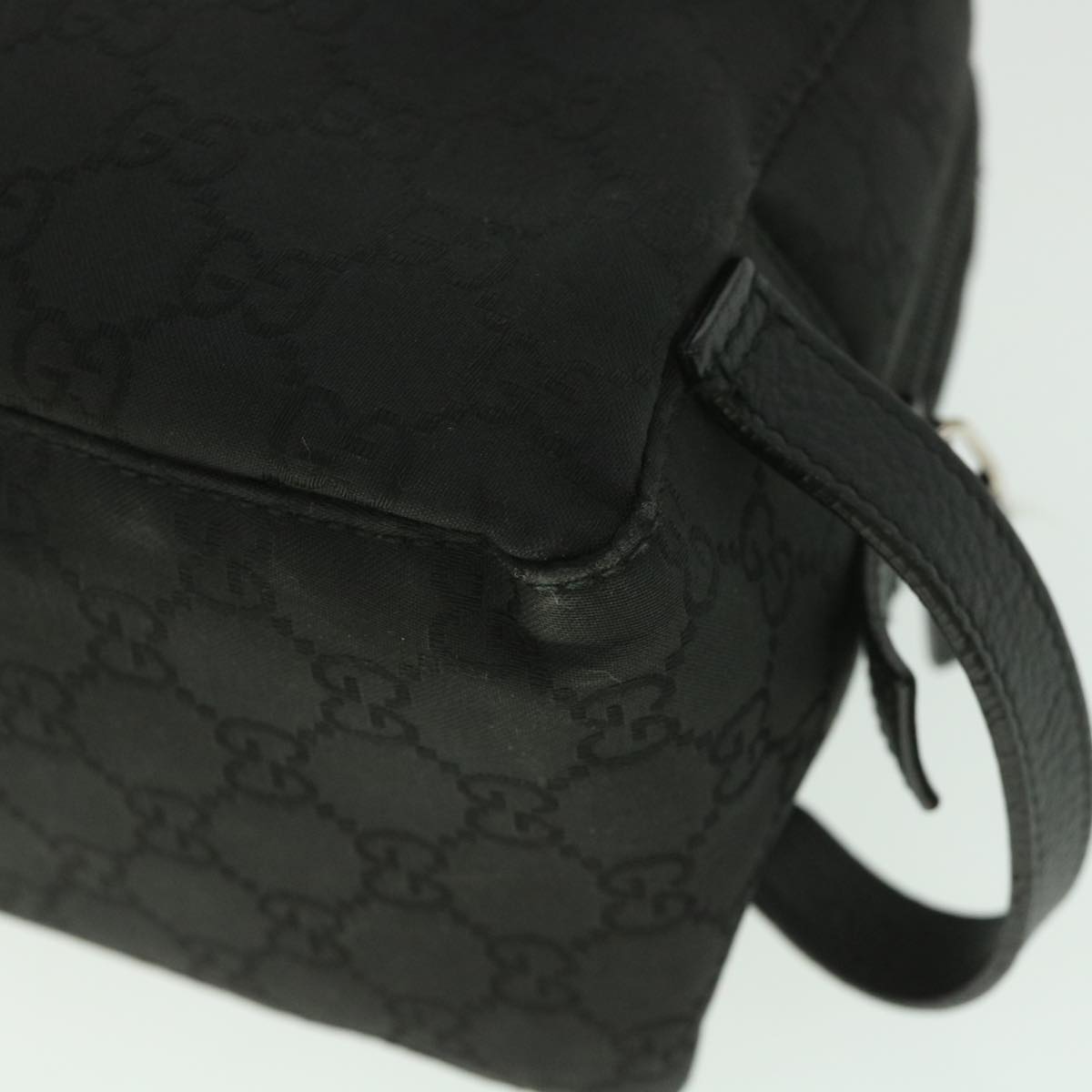 GUCCI GG Canvas Clutch Bag Black 112253 ep2027