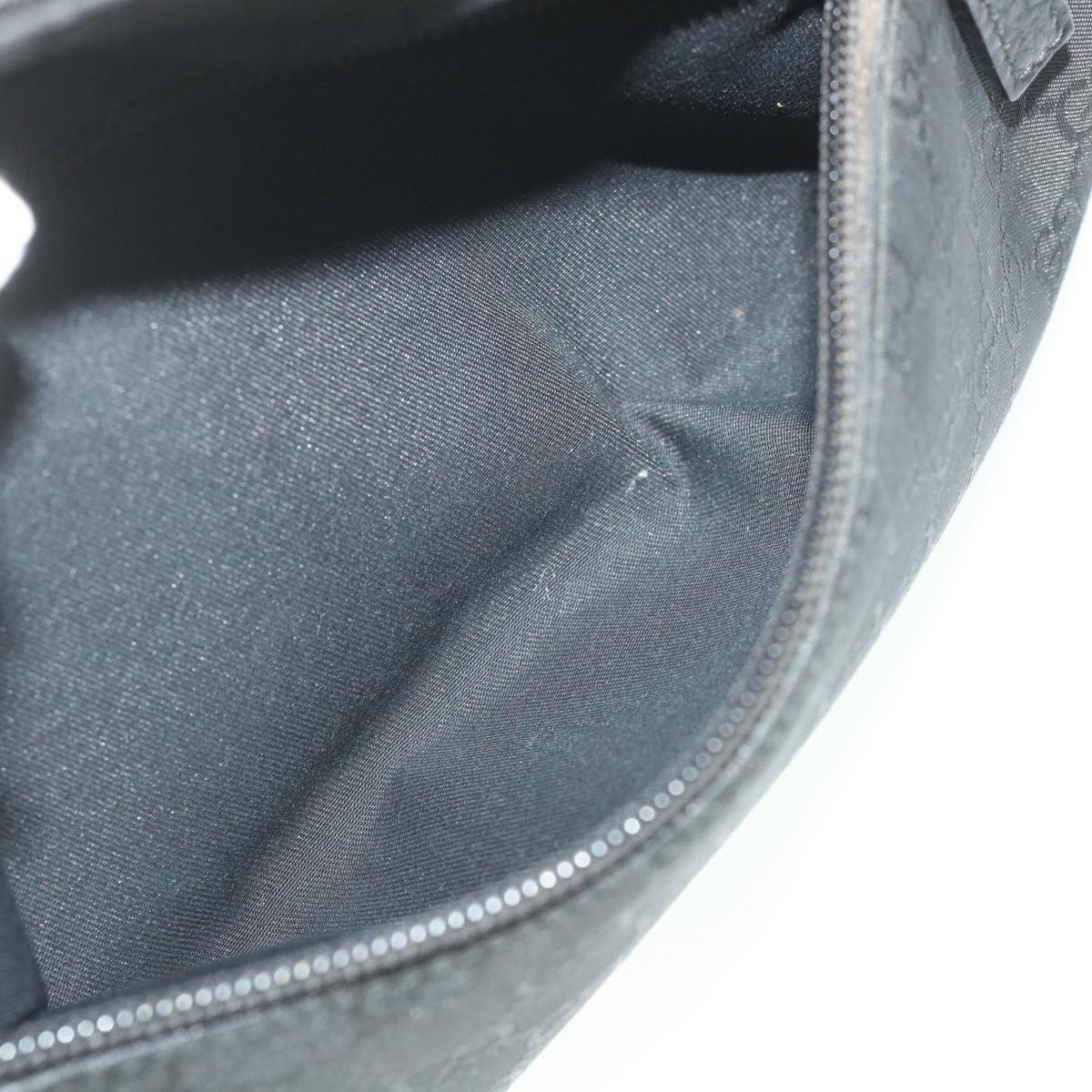 GUCCI GG Canvas Clutch Bag Black 112253 ep2027