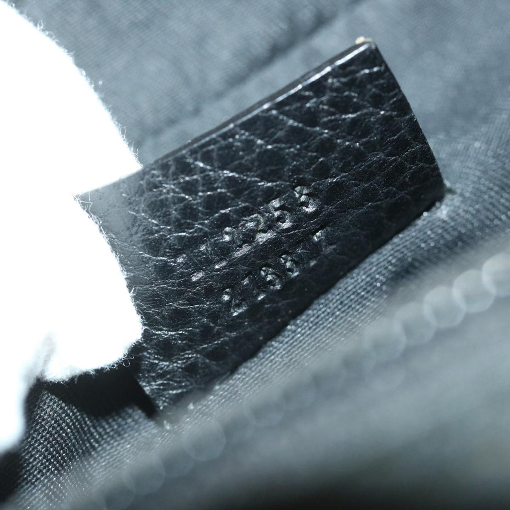GUCCI GG Canvas Clutch Bag Black 112253 ep2027