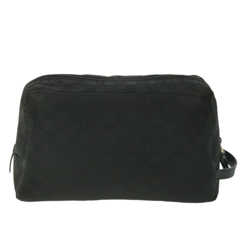GUCCI GG Canvas Clutch Bag Black 112253 ep2027