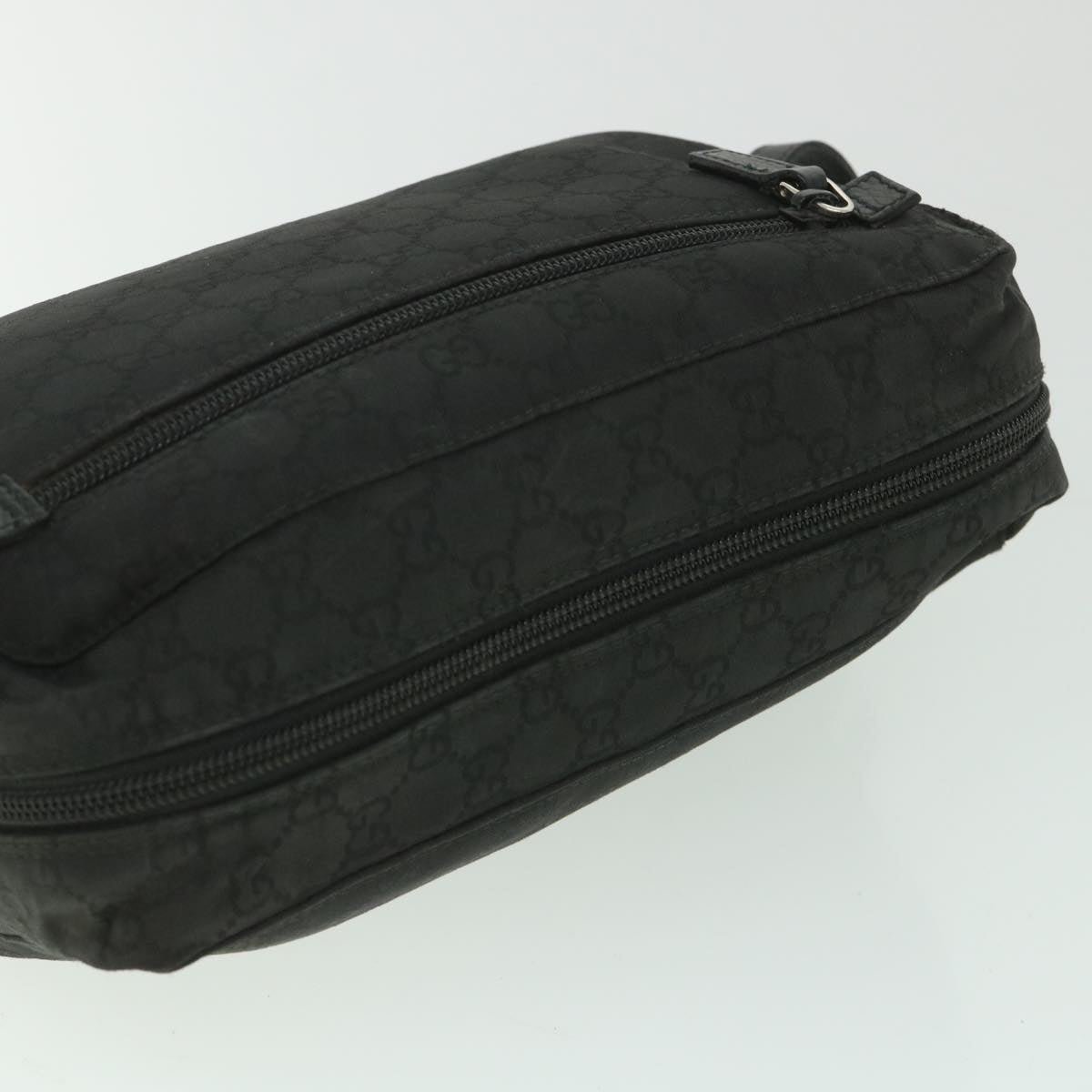 GUCCI GG Canvas Clutch Bag Black 112253 ep2027