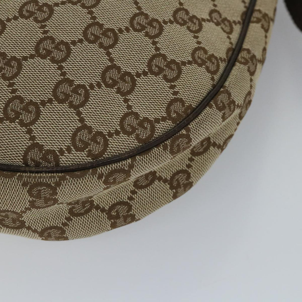 GUCCI GG Canvas Shoulder Bag Beige 122790 ep2072