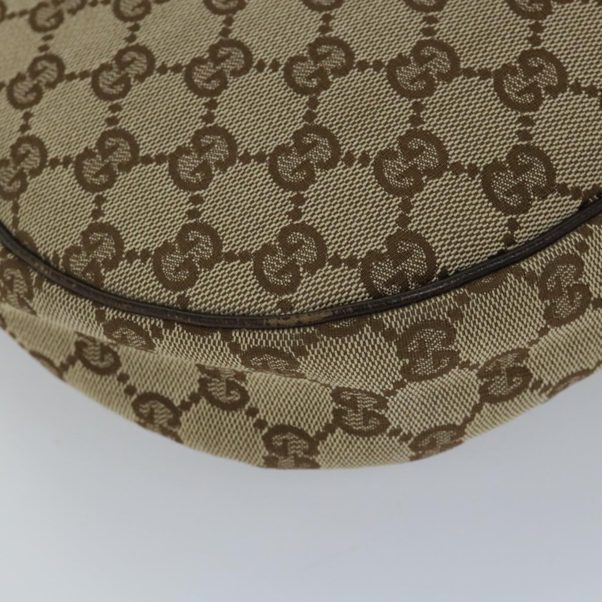 GUCCI GG Canvas Shoulder Bag Beige 122790 ep2072