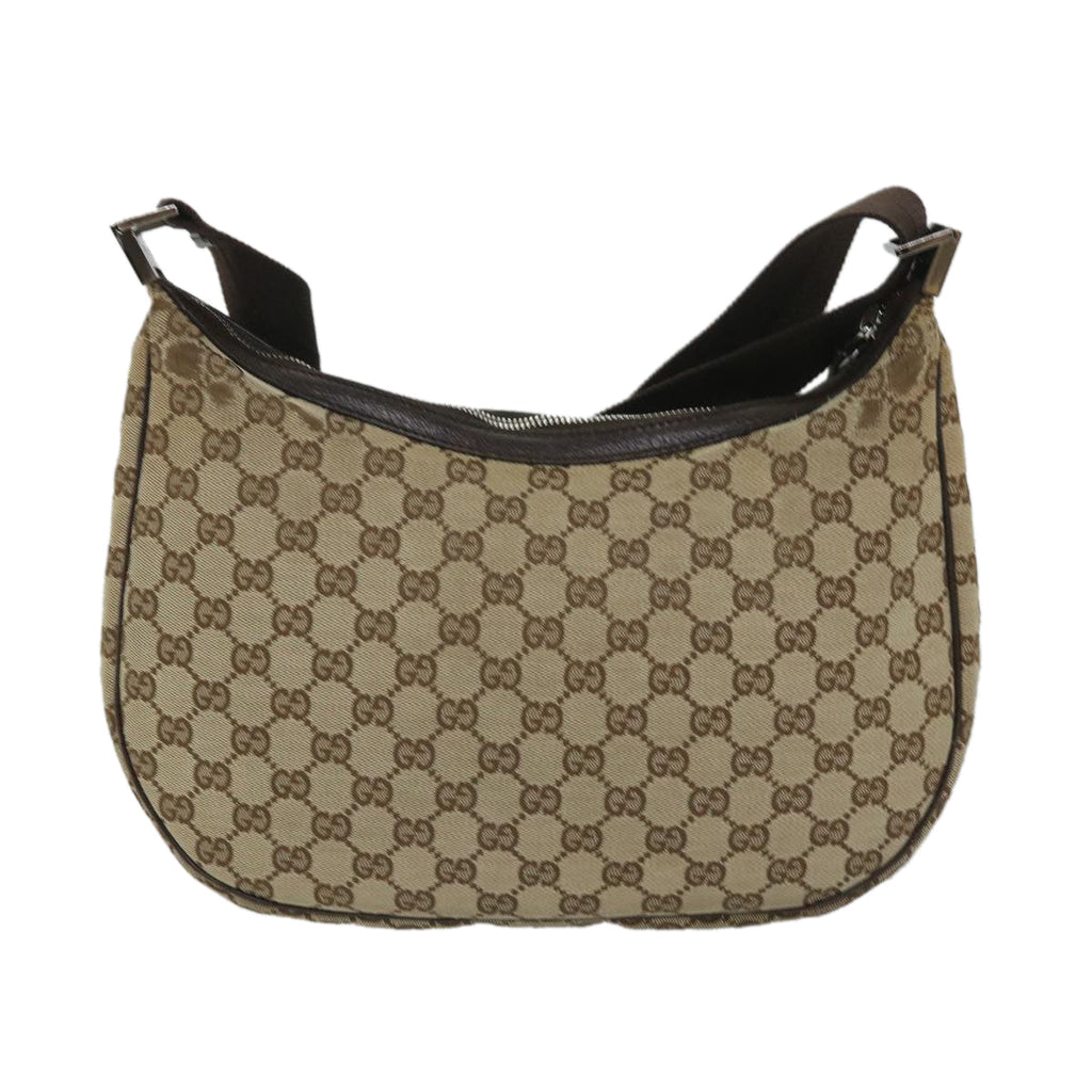 GUCCI GG Canvas Shoulder Bag Beige 122790 ep2072