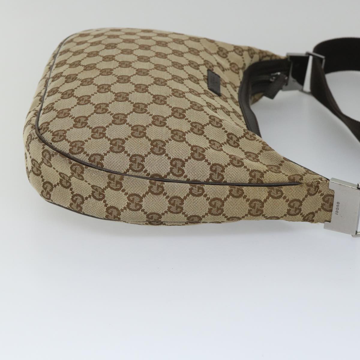 GUCCI GG Canvas Shoulder Bag Beige 122790 ep2072