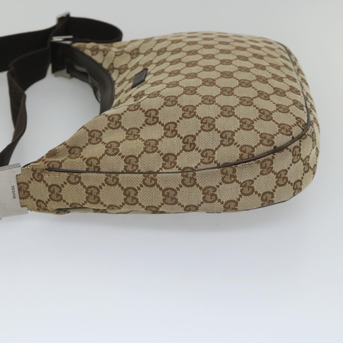 GUCCI GG Canvas Shoulder Bag Beige 122790 ep2072