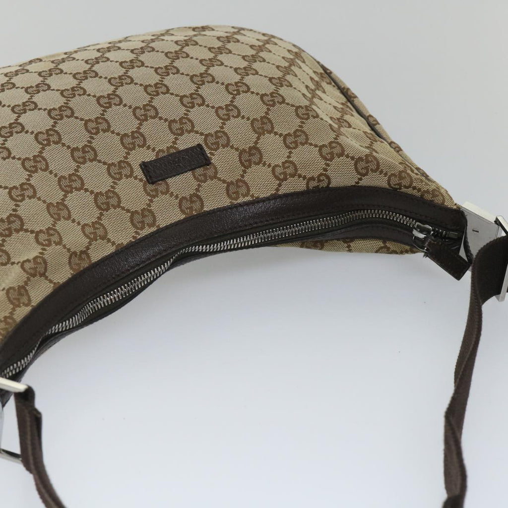 GUCCI GG Canvas Shoulder Bag Beige 122790 ep2072
