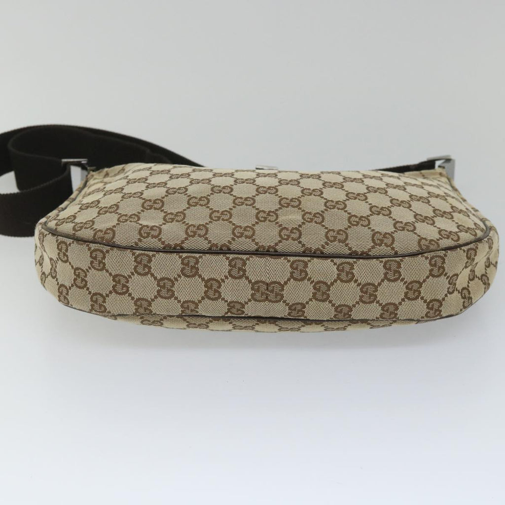 GUCCI GG Canvas Shoulder Bag Beige 122790 ep2072