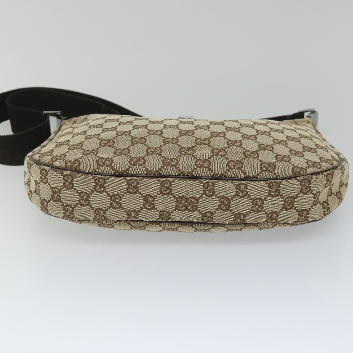 GUCCI GG Canvas Shoulder Bag Beige 122790 ep2072
