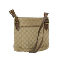GUCCI GG Canvas Shoulder Bag Beige 115514 ep2073