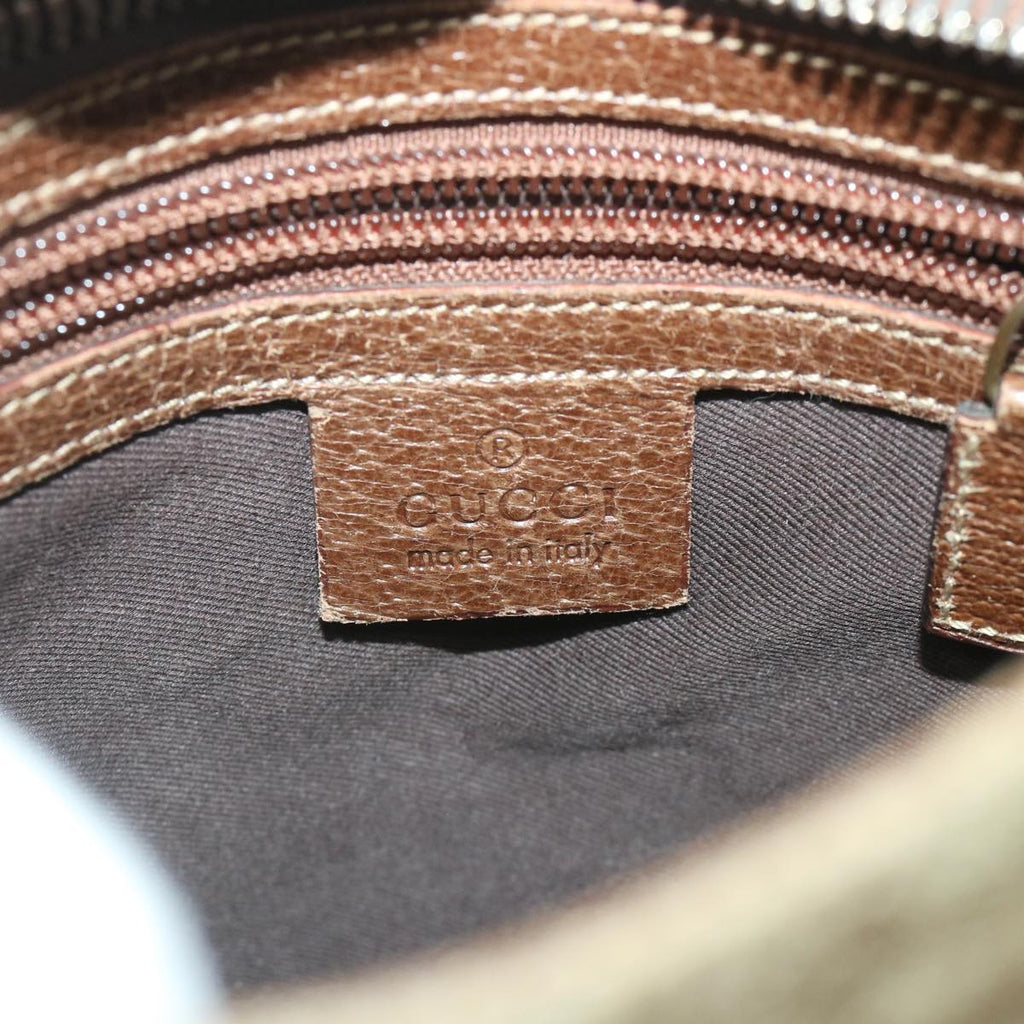 GUCCI GG Canvas Shoulder Bag Beige 115514 ep2073