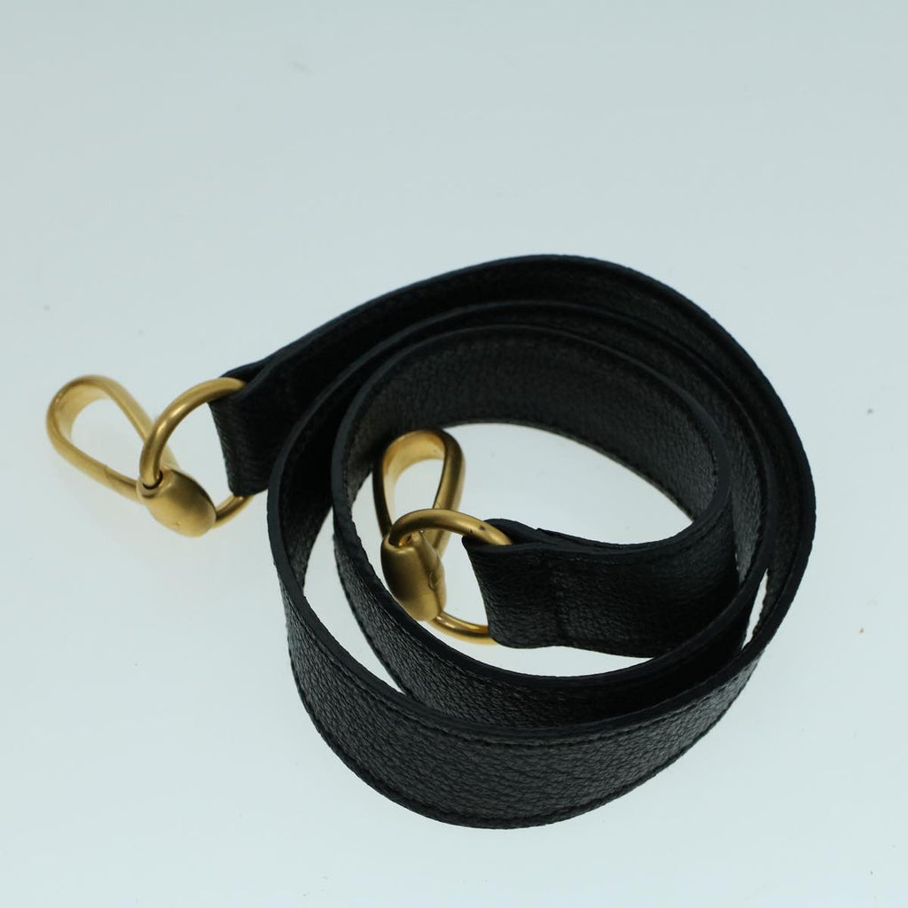 GUCCI Bamboo Hand Bag Suede 2way Black 002 2855 0322 0 ep2075