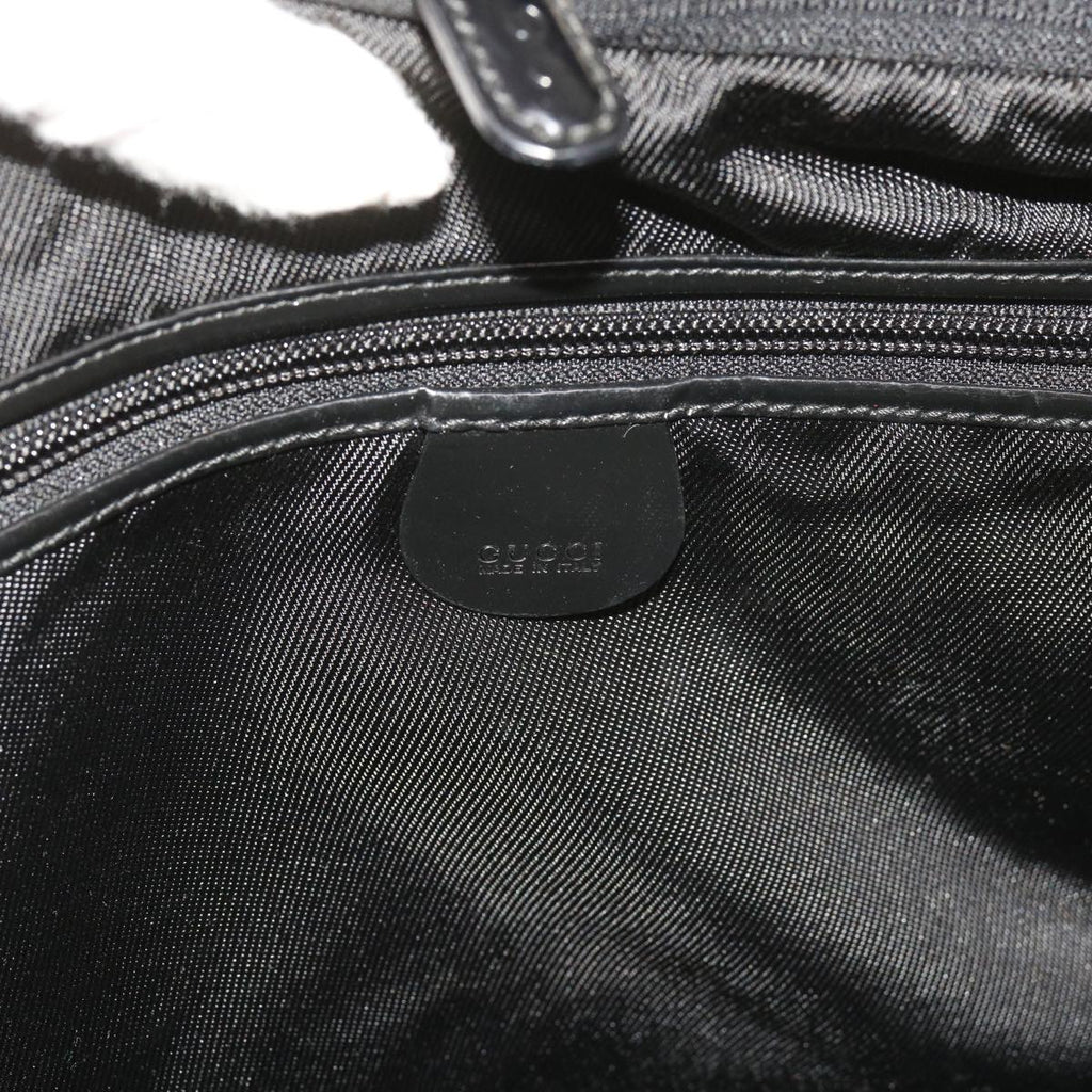 GUCCI Boston Bag Canvas Black 012 3754 0074 ep2080