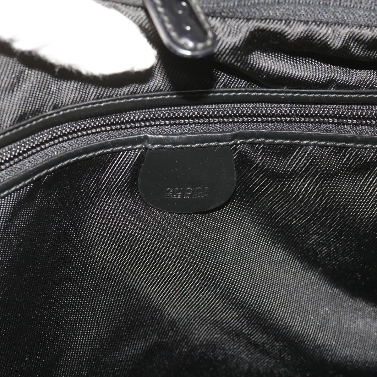 GUCCI Boston Bag Canvas Black 012 3754 0074 ep2080