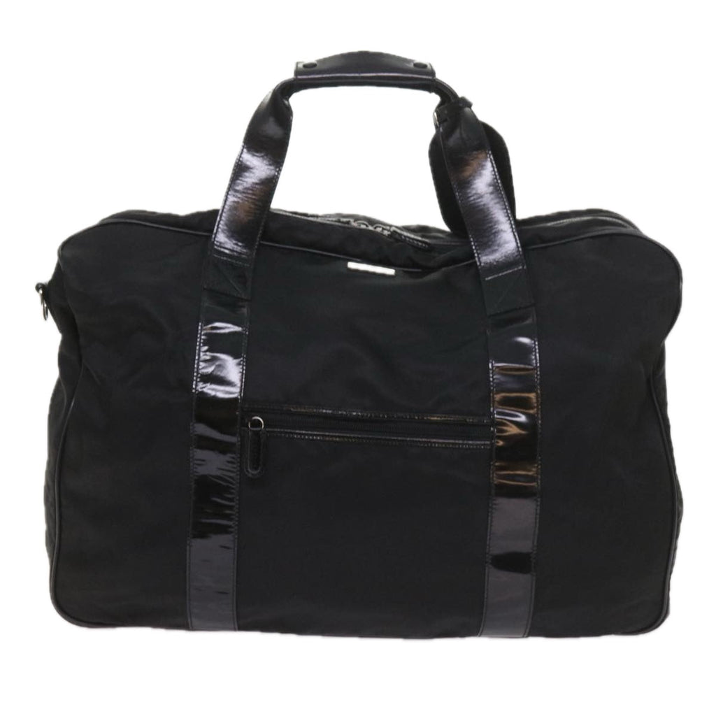 GUCCI Boston Bag Canvas Black 012 3754 0074 ep2080