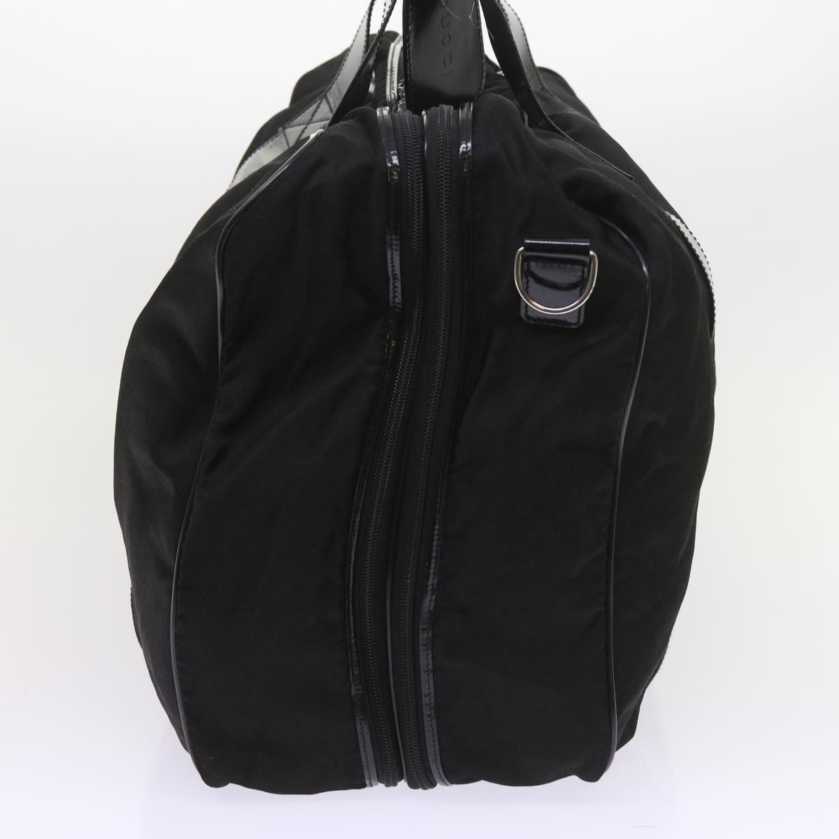 GUCCI Boston Bag Canvas Black 012 3754 0074 ep2080