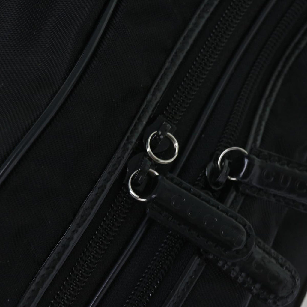 GUCCI Boston Bag Canvas Black 012 3754 0074 ep2080