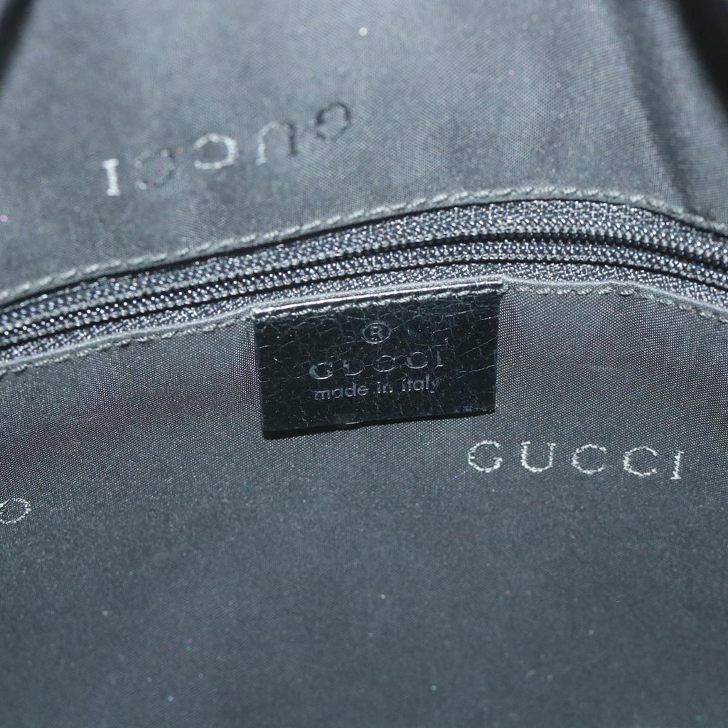 GUCCI Jackie Shoulder Bag Canvas Black 001 3734 001998 ep2082