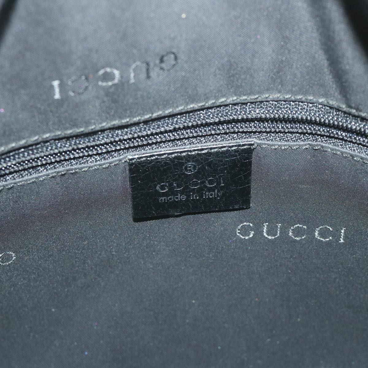 GUCCI Jackie Shoulder Bag Canvas Black 001 3734 001998 ep2082