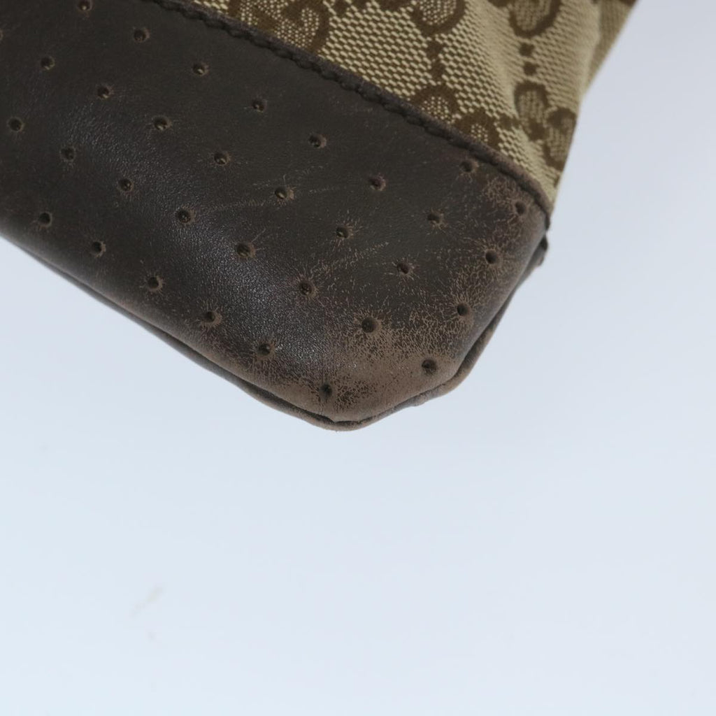 GUCCI GG Canvas Shoulder Bag Beige 145857 ep2095