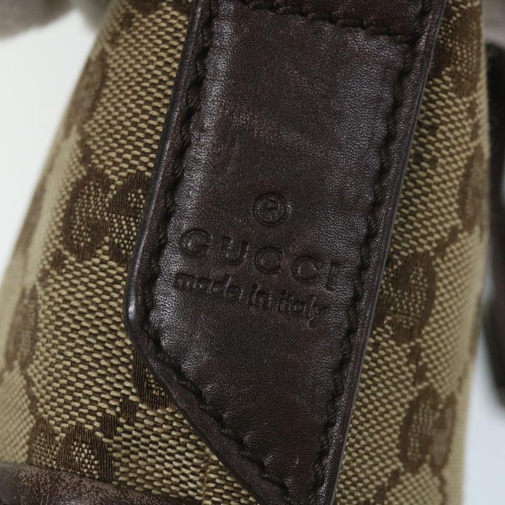 GUCCI GG Canvas Shoulder Bag Beige 145857 ep2095