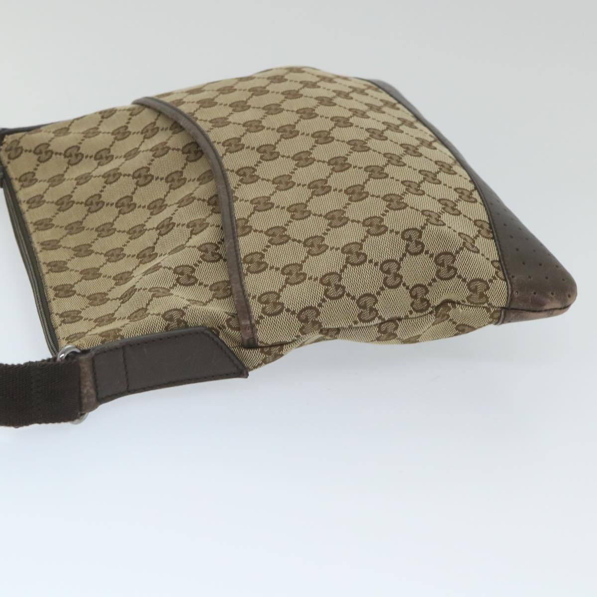 GUCCI GG Canvas Shoulder Bag Beige 145857 ep2095