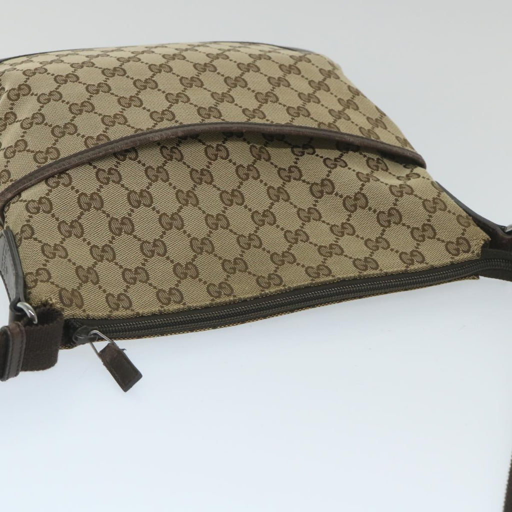 GUCCI GG Canvas Shoulder Bag Beige 145857 ep2095