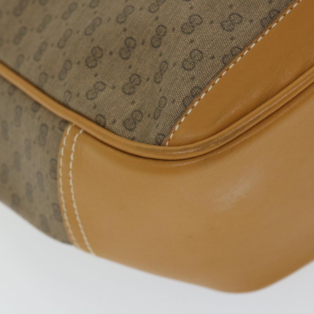 GUCCI Micro GG Supreme Tote Bag PVC Leather Brown 002 115 0207 ep2099