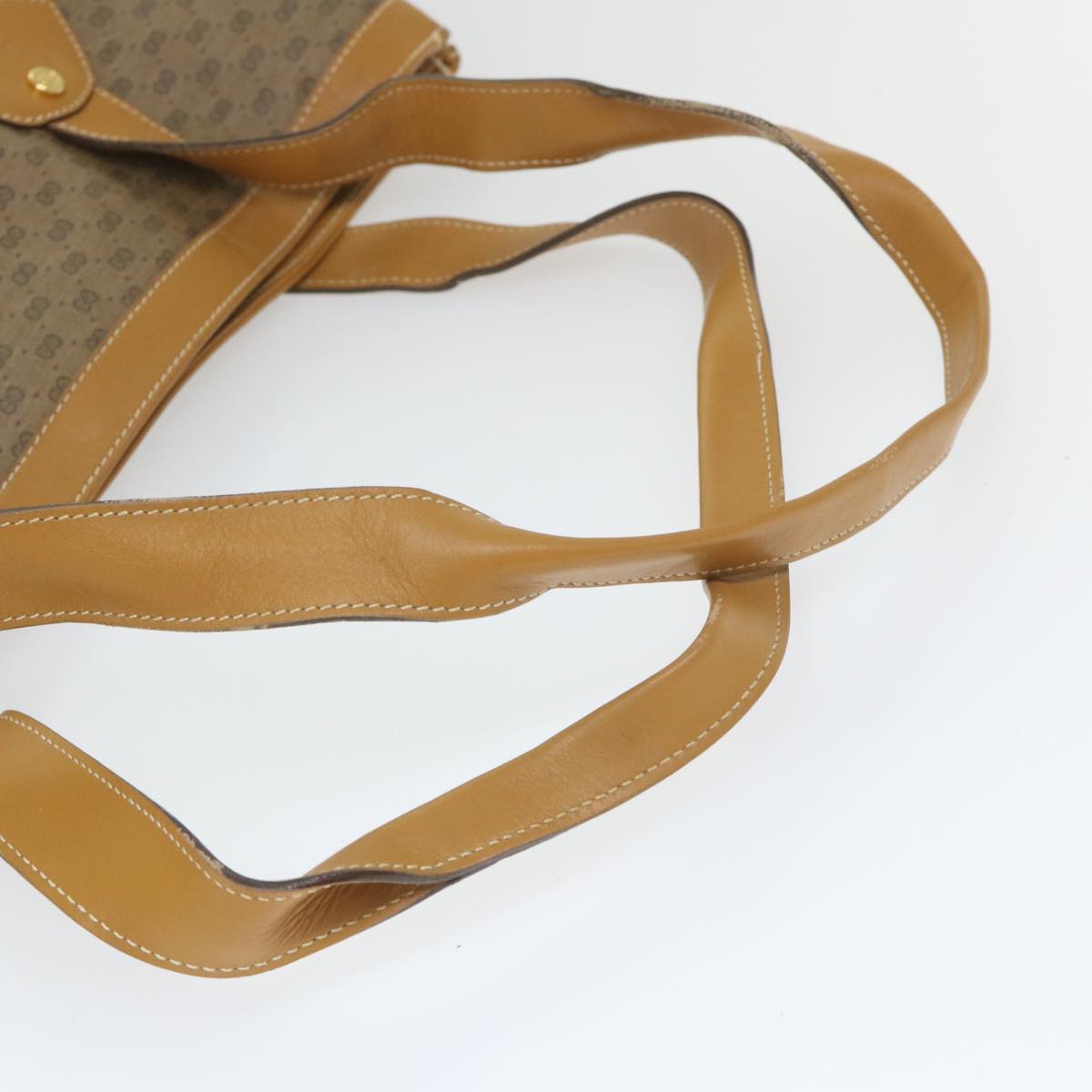 GUCCI Micro GG Supreme Tote Bag PVC Leather Brown 002 115 0207 ep2099