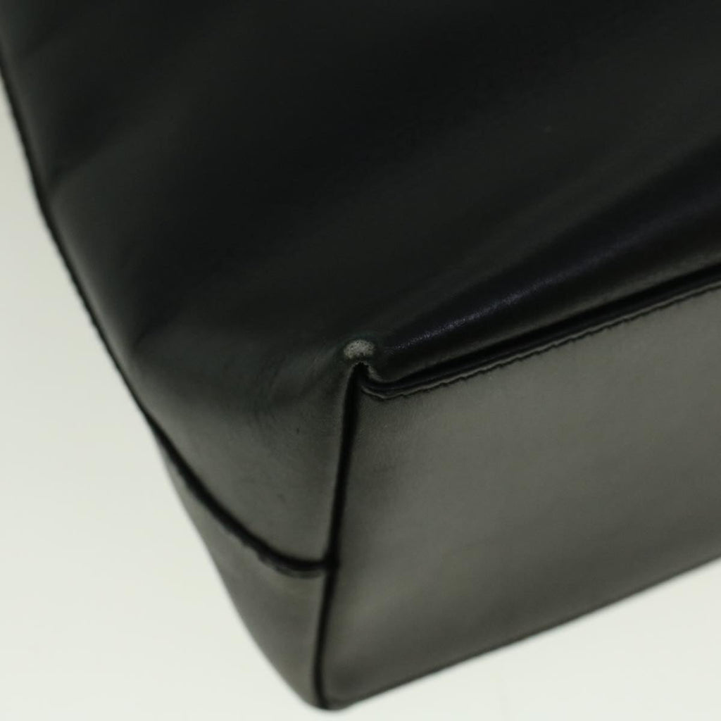 GUCCI Bamboo Shoulder Bag Leather Black 001 3007 3754 ep2141