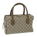 GUCCI GG Supreme Boston Bag PVC Leather Beige 002 58 4422 ep2144