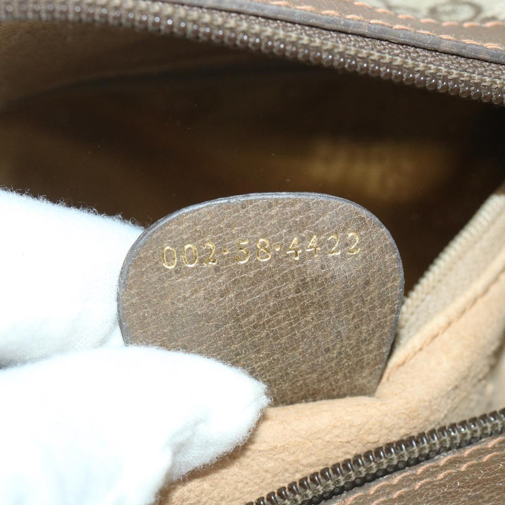 GUCCI GG Supreme Boston Bag PVC Leather Beige 002 58 4422 ep2144