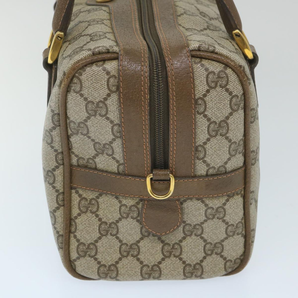 GUCCI GG Supreme Boston Bag PVC Leather Beige 002 58 4422 ep2144
