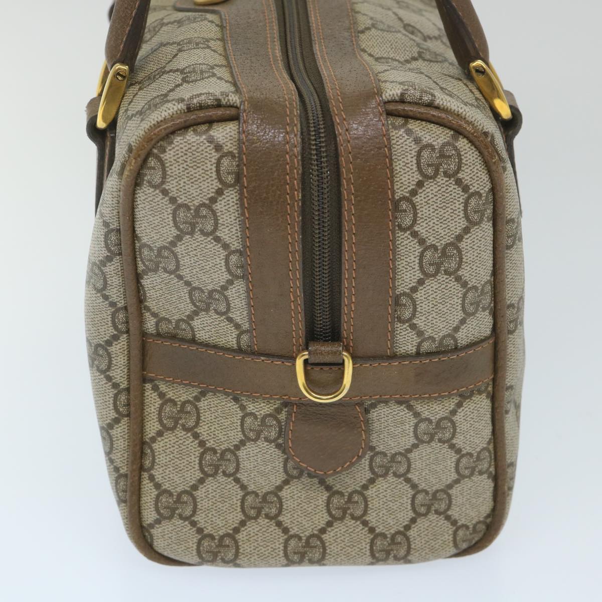 GUCCI GG Supreme Boston Bag PVC Leather Beige 002 58 4422 ep2144