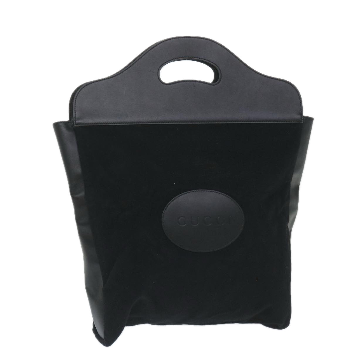 GUCCI Hand Bag Wool Black 002 8000 1669 ep2168