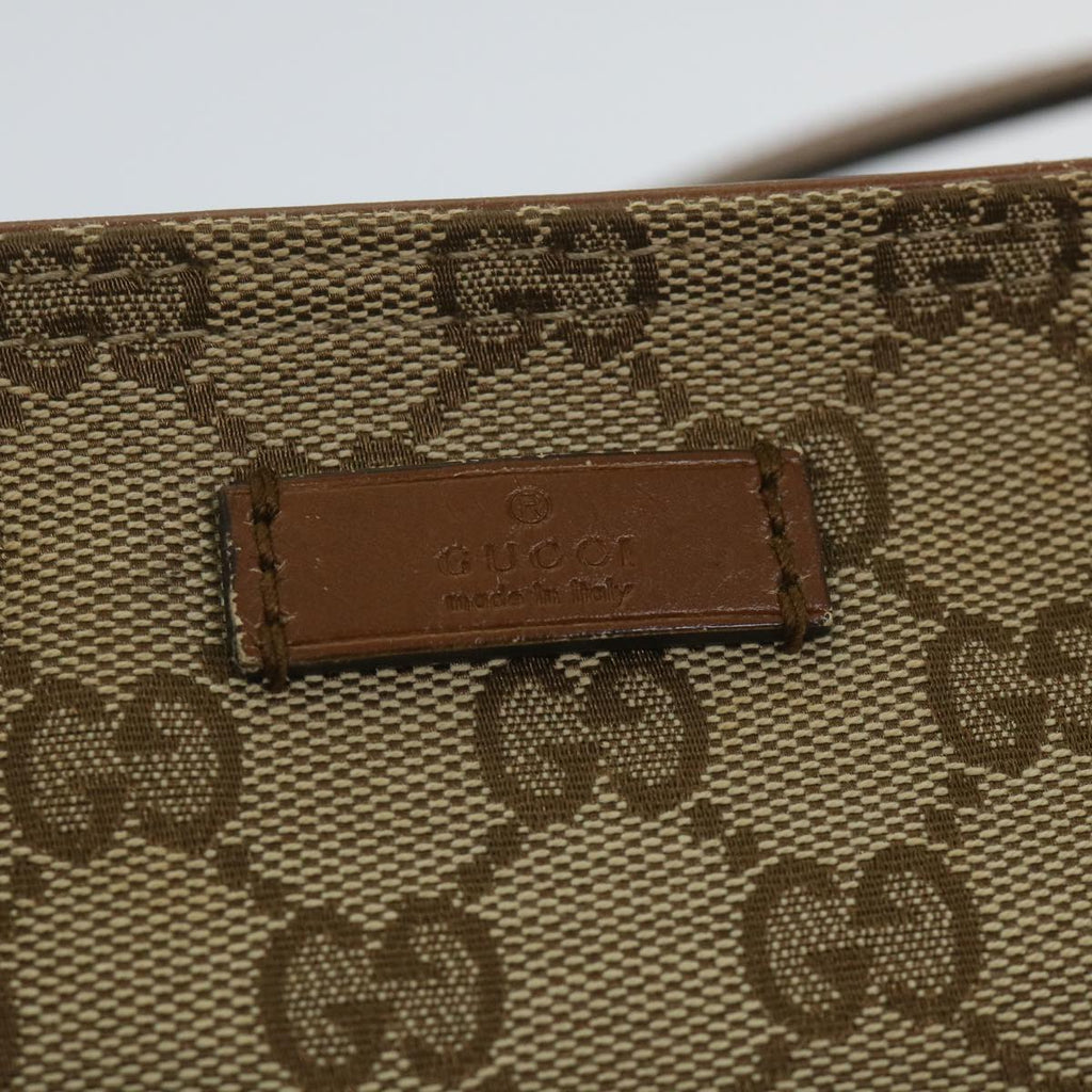 GUCCI GG Canvas Web Sherry Line Shoulder Bag Beige Red Green 337598 ep2170