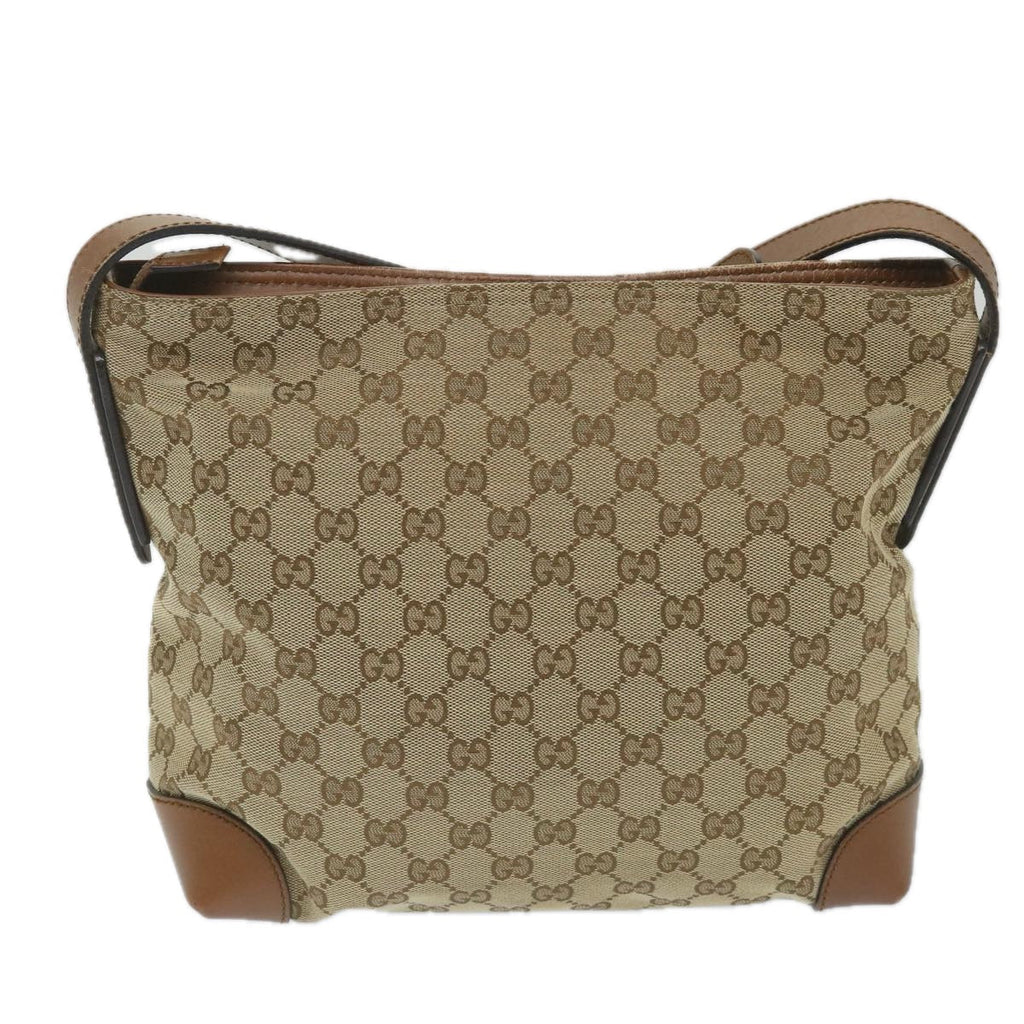 GUCCI GG Canvas Web Sherry Line Shoulder Bag Beige Red Green 337598 ep2170