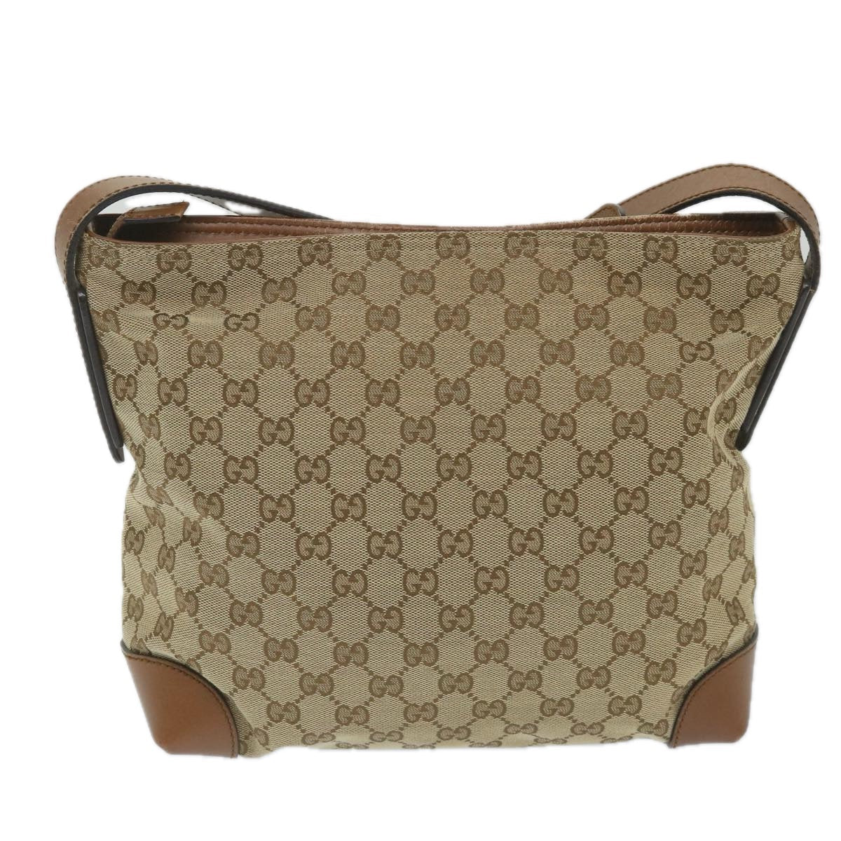 GUCCI GG Canvas Web Sherry Line Shoulder Bag Beige Red Green 337598 ep2170