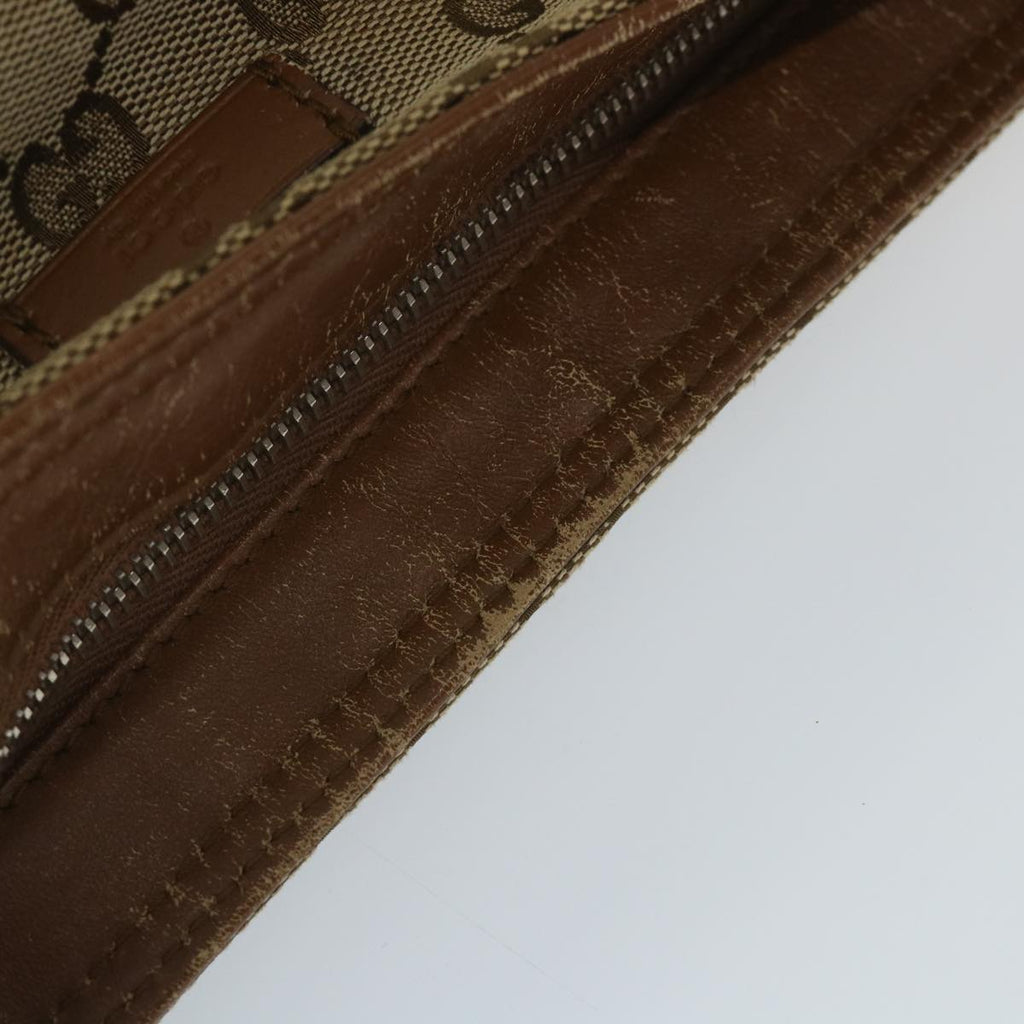 GUCCI GG Canvas Web Sherry Line Shoulder Bag Beige Red Green 337598 ep2170