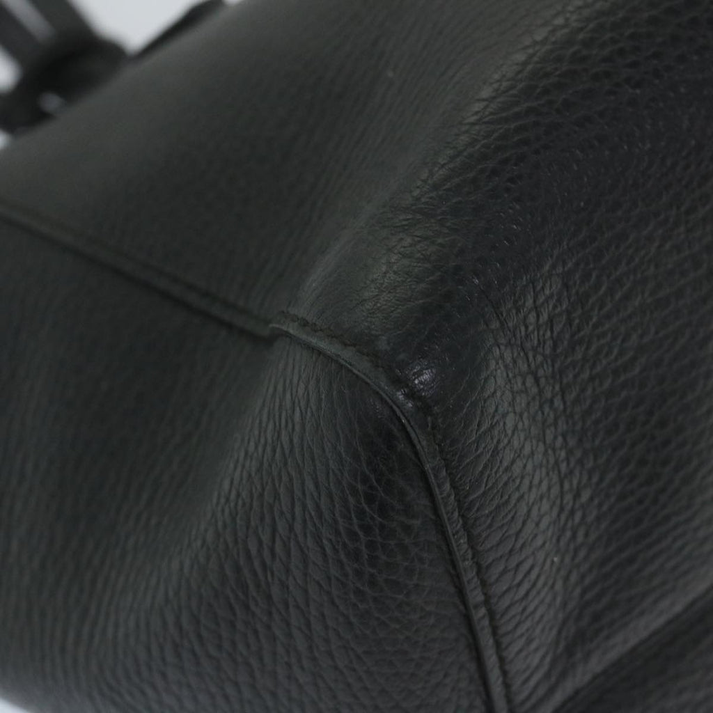 GUCCI Swing Shoulder Bag Leather Black 354408 ep2176