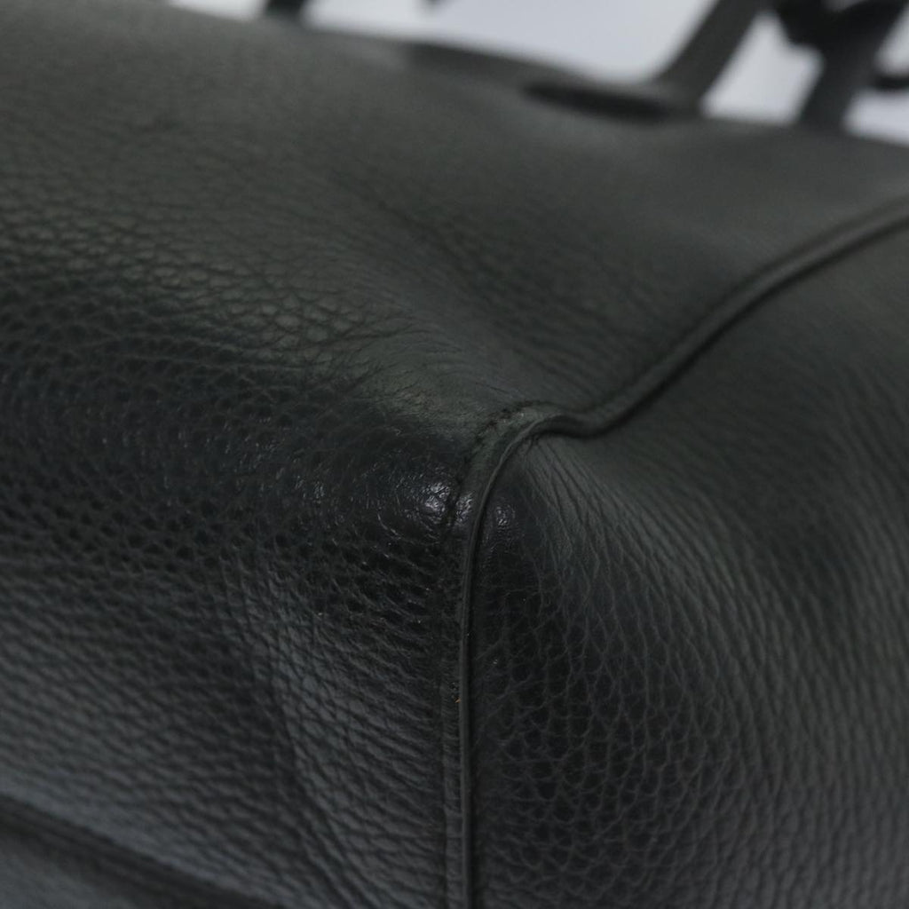 GUCCI Swing Shoulder Bag Leather Black 354408 ep2176
