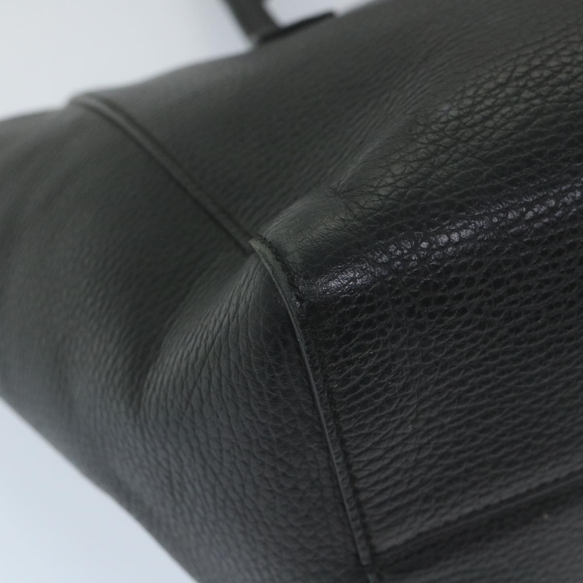GUCCI Swing Shoulder Bag Leather Black 354408 ep2176