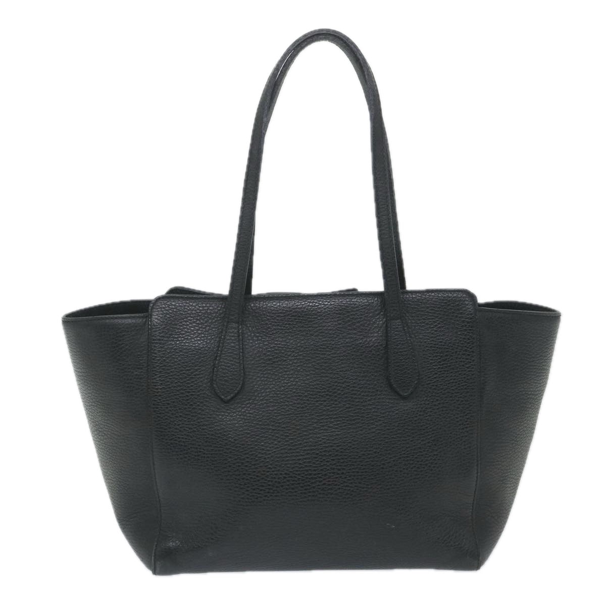 GUCCI Swing Shoulder Bag Leather Black 354408 ep2176