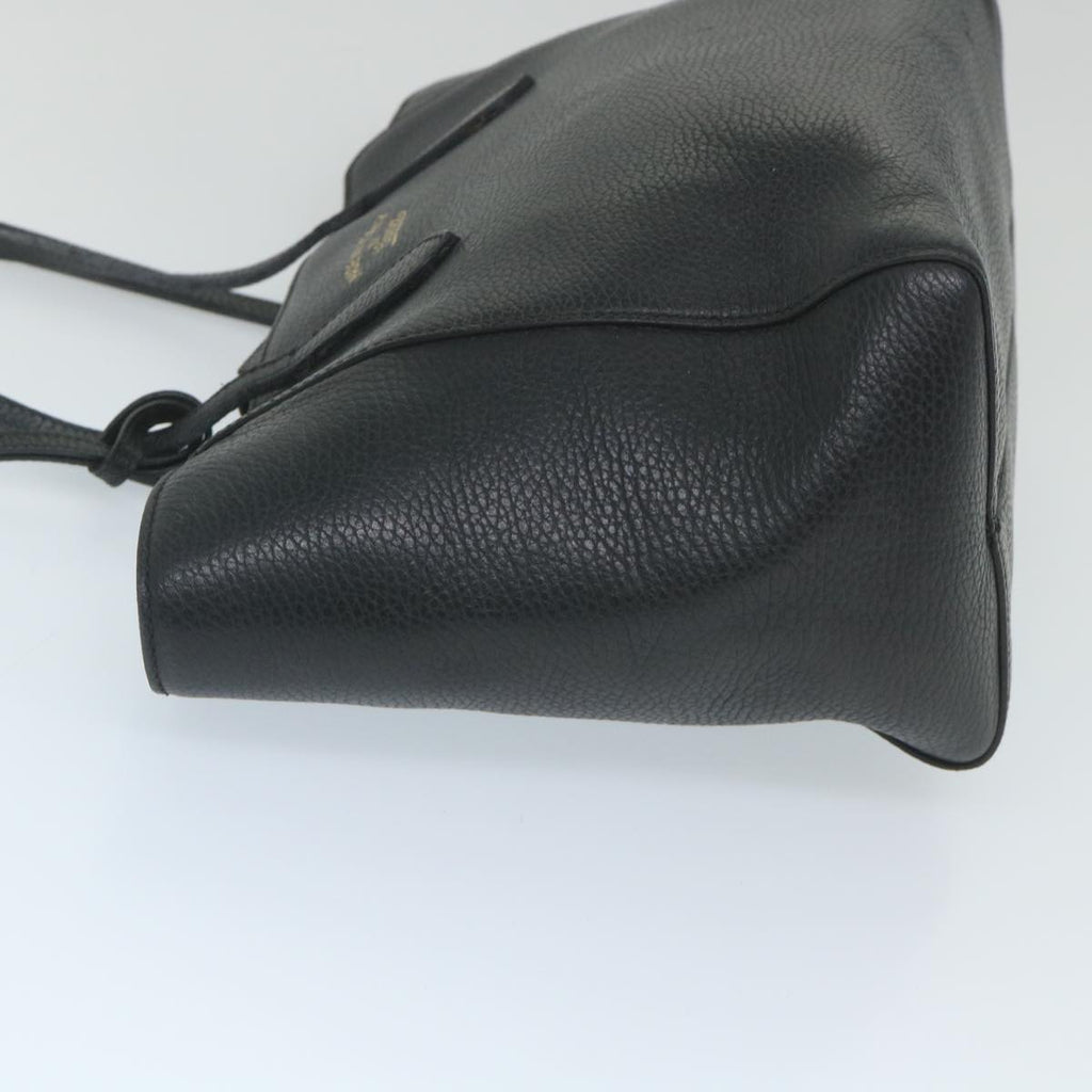 GUCCI Swing Shoulder Bag Leather Black 354408 ep2176