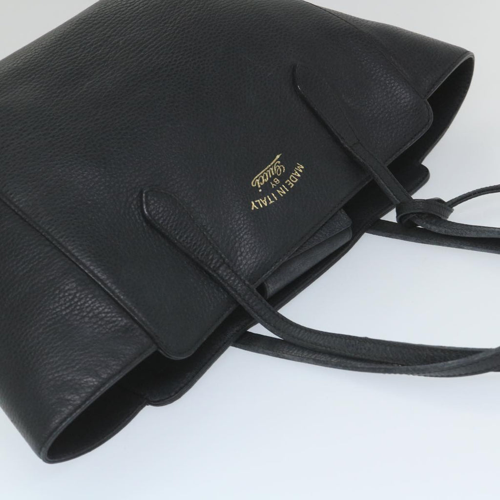 GUCCI Swing Shoulder Bag Leather Black 354408 ep2176