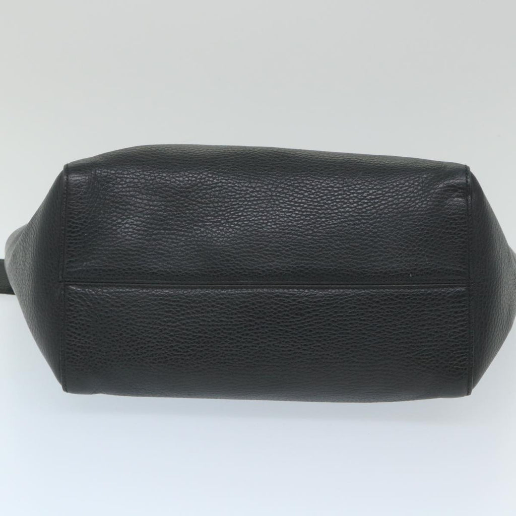 GUCCI Swing Shoulder Bag Leather Black 354408 ep2176
