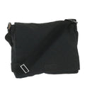 GUCCI GG Canvas Shoulder Bag Black 146236 ep2179